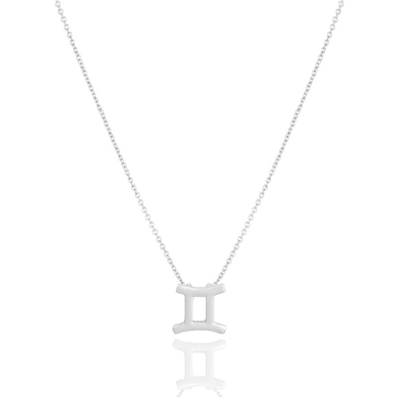 SILVER Zodiac Necklaces - ALL Signs Available - Picture 2 of 4